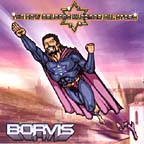 Super Borvis discards his boots and heads into space