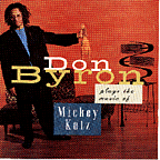 Album cover: Don Byron with rubber chicken.