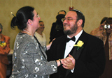 ari and judy dancing to 'flatbush waltz', photo by Rafi Goldchain